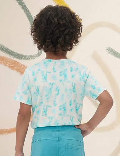 Image of Amazon Brand - Symbol Boy's Marble Regular Fit T-Shirt