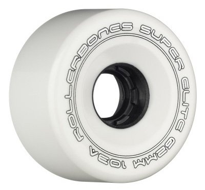 Skate Out Loud Roller Bones Elite Quad Skate Wheel | Wheel Hardness: 101 | Wheel Color: White | Wheel Size: 57mm Skate Out Loud Roller Bones Elite Quad Skate Wheel | Wheel Hardness: 101 | Wheel Color: White | Wheel Size: 57mm
