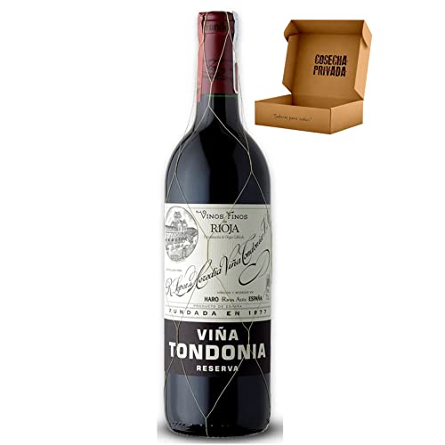 Viña Tondonia - Envío 24 H - Vino Rioja - Seleccionado y enviado en caja reforzada por Cosecha Privada (1 x Botella 75 cl, Tondonia Tinto)