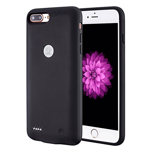 iPhone 7 Plus Battery Case, SUNWELL iPhone Portable Charger iPhone 7 Plus Charging Case 4000mAh Extended Battery Pack Power Cases Juice Bank Cover 5.5