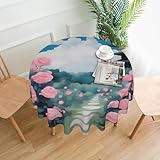 Design élégant : cette nappe présente un design classique et élégant, adaptée pour les repas de famille quotidiens et les banquets formels. Il complète parfaitement différents styles de décoration d'intérieur, ajoutant un charme unique à votre table à manger.