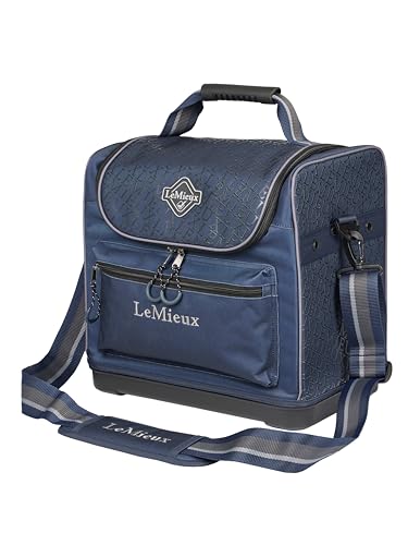 Sac de toilettage LeMieux Elite Pro imperméable bleu marine pour cheval