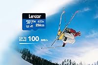 Lexar 256GB Micro SD Karte, microSDXC UHS-I Karte + SD-Adapter, Bis zu 100 MB/s Lesen, Speicherkarte Micro SD mit A1, C10, U3, V30, für Handy/Tablet/Überwachungskamera – Ansicht 3