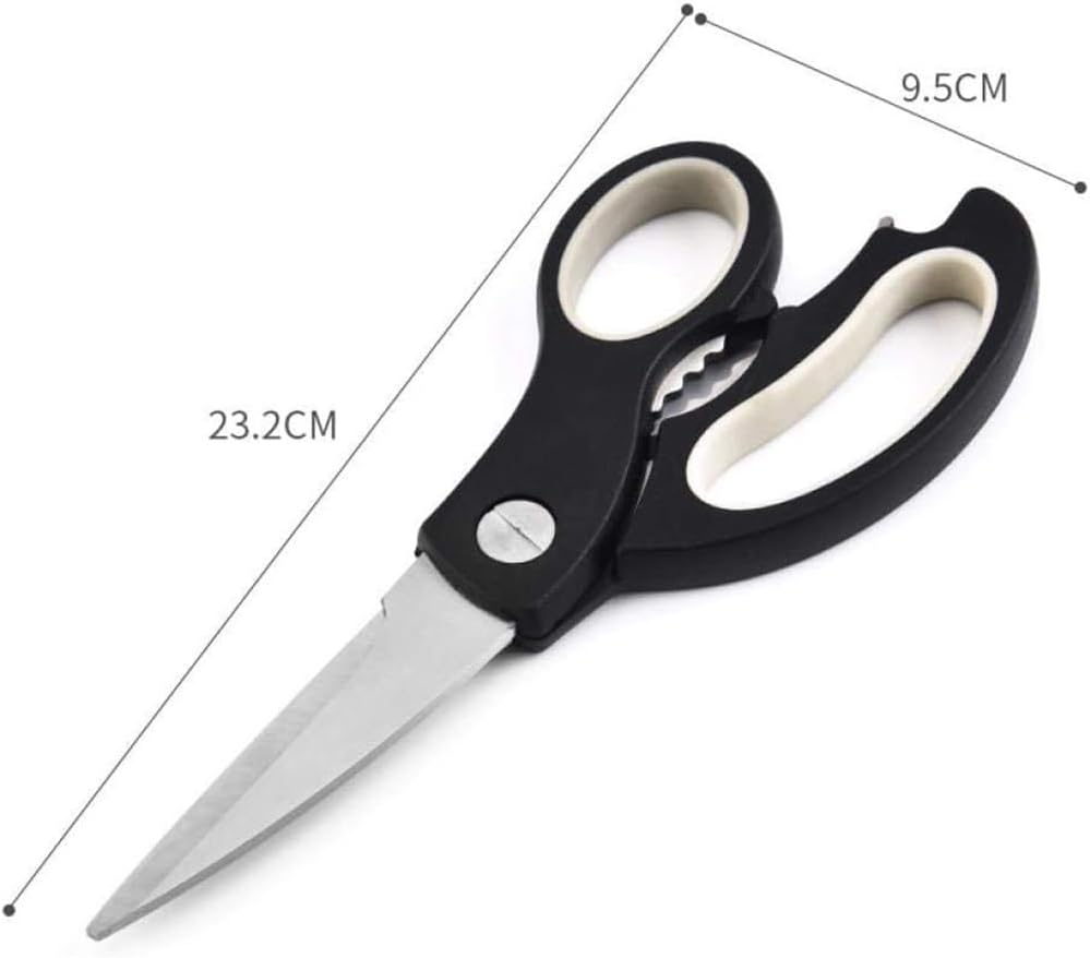 Stainless Steel Kitchen Shears, Multi-purpose Stainless Poultry, Comfortable Handle, Suitable For Chicken, Vegetables, Fish, Meat And Herbs