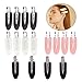 16 Pack Hair Clips, Leaf Traceless Makeup Hair Clips Cosmetic Positioning Clamps