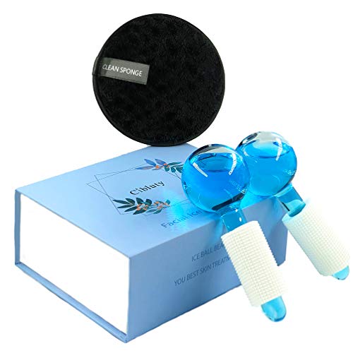 MAGIC ICE Roller Ball- Cool Globe Skin Massager 2PC Globes Facial Roller Tools