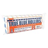 True Blue 18" Professional Paint Roller Covers, 18 Inch, Best for All Types of Painting Surfaces, Re