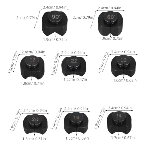 Matrices de pliage outil fabrication de bagues et anneaux pour machine à cintrer Veemoon - 3