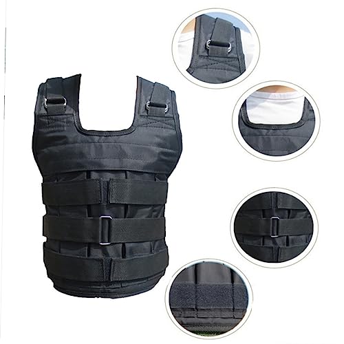 Toddmomy Adjustable Sports Weighted Vest for Exercise with Anti-slip and Anti-wear Cloth Material, Suitable for Home Workouts and Core Training, Lightweight Invisible Design for Running - Image 7