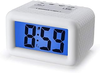 Plumeet Digital Clock - Kids Alarm Clocks with Snooze and Backlight - Simple