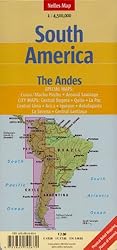 South America, The Andes Nelles Map: NEL.013: 