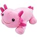 Axolotl Peluche - simyron Peluche Animale Soft Axolotl Peluche Bambola Soft Simpatico Simulazione Pink Simulazione Animale Plushe 27cm Regalo per il Compleanno