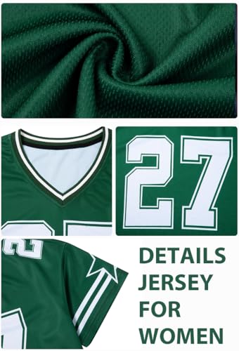 Image of Jersey Shirts for Women Y2k Graphic Tees V Neck Baggy Streetwear Number Oversized T Shirt Summer Tops