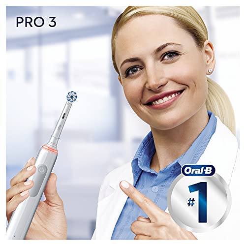 Oral-B Pro 3 - 3500 - Witte Oplaadbare Elektrische Tandenborstel, 1 Handvat Met Zichtbare Poetsdruksensor, 1… - Image 7