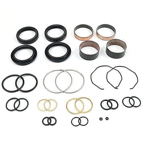 FORK BUSHING DUST OIL SEAL REBUILD KIT Replacement For YAMAHA YZ250 1996-2003 YZ250F 2001-2003