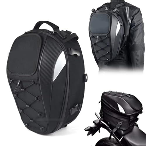 Mochila de moto multifuncional de 45L para viajes largos y rutas en CB750 Hornet