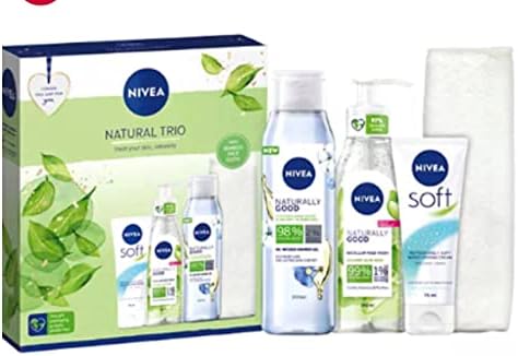 Nivea Natural Trio Gift Set, Pack of 4