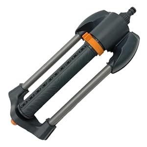 FVPKYUR Gartensprenger,Schwenkender Großflächen Sprinkler - Einstellbare Sprinkler Mit Großer Reichweite Für Rasen Garten Gewächshaus Gemüsebeet Terrasse Pool Landschaft Und Weitere Flächen