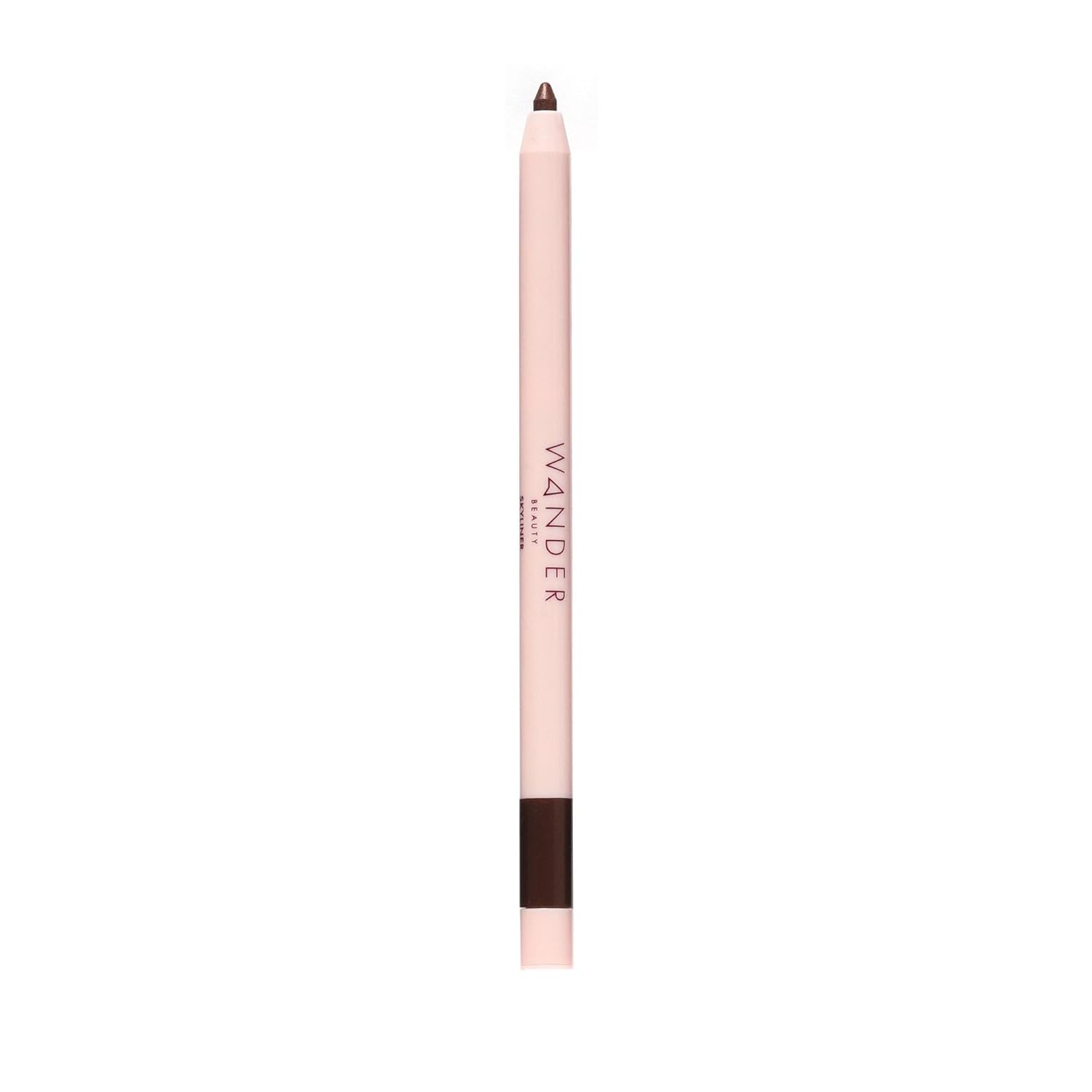 Wander Beauty Skyliner Automatic Gel Eyeliner (Tan Line) - Smudge Proof Retractable Gel Liner - Precise Application With Built-In Eye Pencil Sharpener - Intense Pigment Gel Eyeliner Pencil- 0.01 fl oz