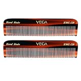 Vega - Pocket Comb- Pack of 2 (Brown)