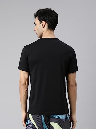 Image of XTEP Training Series, Polyester & Elastane for Better Stretch, Comfort Series, Sports Elastic Performance, Crew Neck Design, Comfort & Elastic Training T-Shirt for Men (White)
