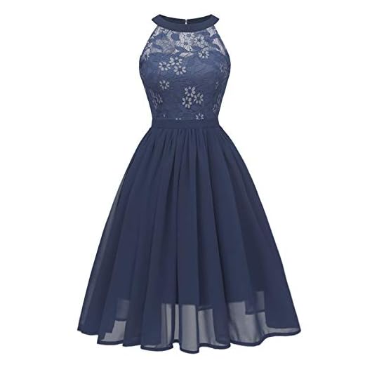 Kvällsklänning lång elegant för bröllop blå damer chiffong ärmen axellös svängning klänningar Mi spets festklänning sexig tight brudklänning prinsessa glitter brudtärna klänningar cocktailklänning damer, Marine2, M