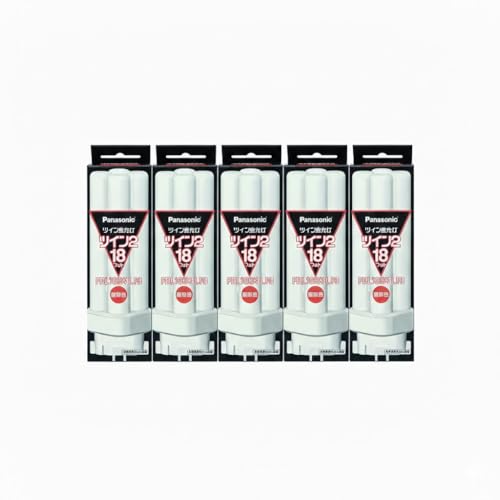 �y�܂Ƃ� 5�Z�b�g�z PANASONIC �c�C���u����18W�d���F FDL18EX-L