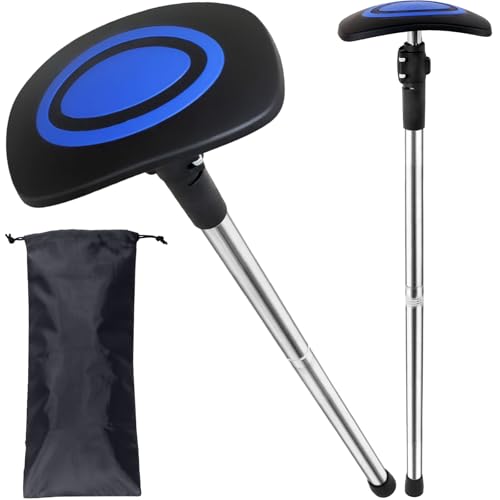 Greeily Golf Travel Bag Support Rod, 33"-60" Golf Club Travel Protector Stick Telescopic Adjustable Airlines Stiff Arm Club Protector Stainless Steel Pole - image 1