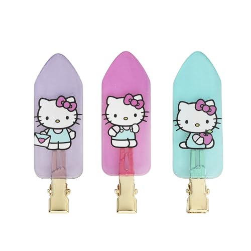 Hello Kitty Set d'accessoires pour cheveux 4 pièces coffret Get Ready taille unique - 4