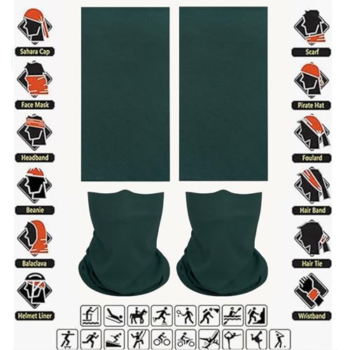 Image of Neck Gaiter Masks Tube Scarf,Seamless Bandanas Buffs Gators,Ourdoor Face Mask Face Covering Multi Headwear