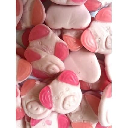 Katja Pink Pig Head Shaped Candy 17.6 oz