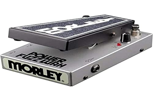 Pédale Wah Fuzz Morley grise pour sessions rock et studio
