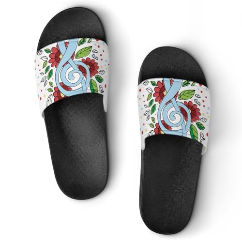 Chaussons de maison style slide et claquettes douche femme