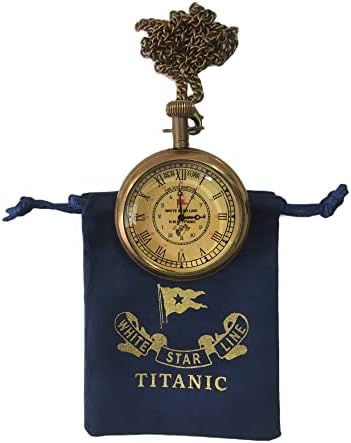 Titanic Pocket Watch RMS White Star Line Vintage Pocket Watch 1912