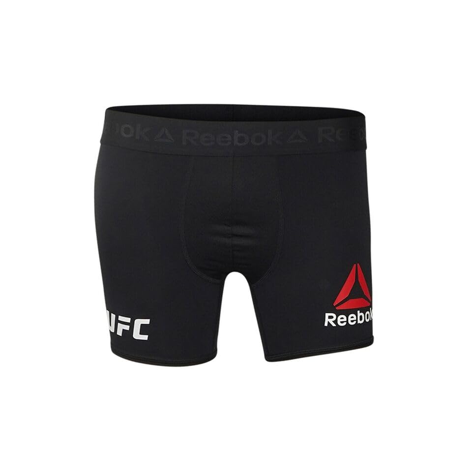 Reebok UFC Men’s Performance Fight Brief Boxer Shorts Black - 2XL
