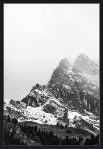 Frame It Easy 11 1/2 X 16 1/2 Satin Black Metal Frame (Ashford) #TOP7