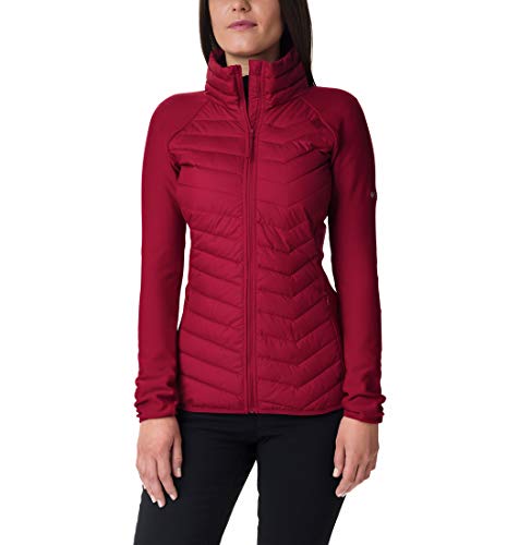 Columbia Powder Lite Forro Polar, Mujer, Color: Rojo (Beet), Talla: XS