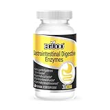 EGUOO Gastrointestinal Digestive Enzymes, Multi-Prebiotic Complex with Plant Extracts, 30 Tablets, Dietary Supplement for Gut Health and Digestion Support