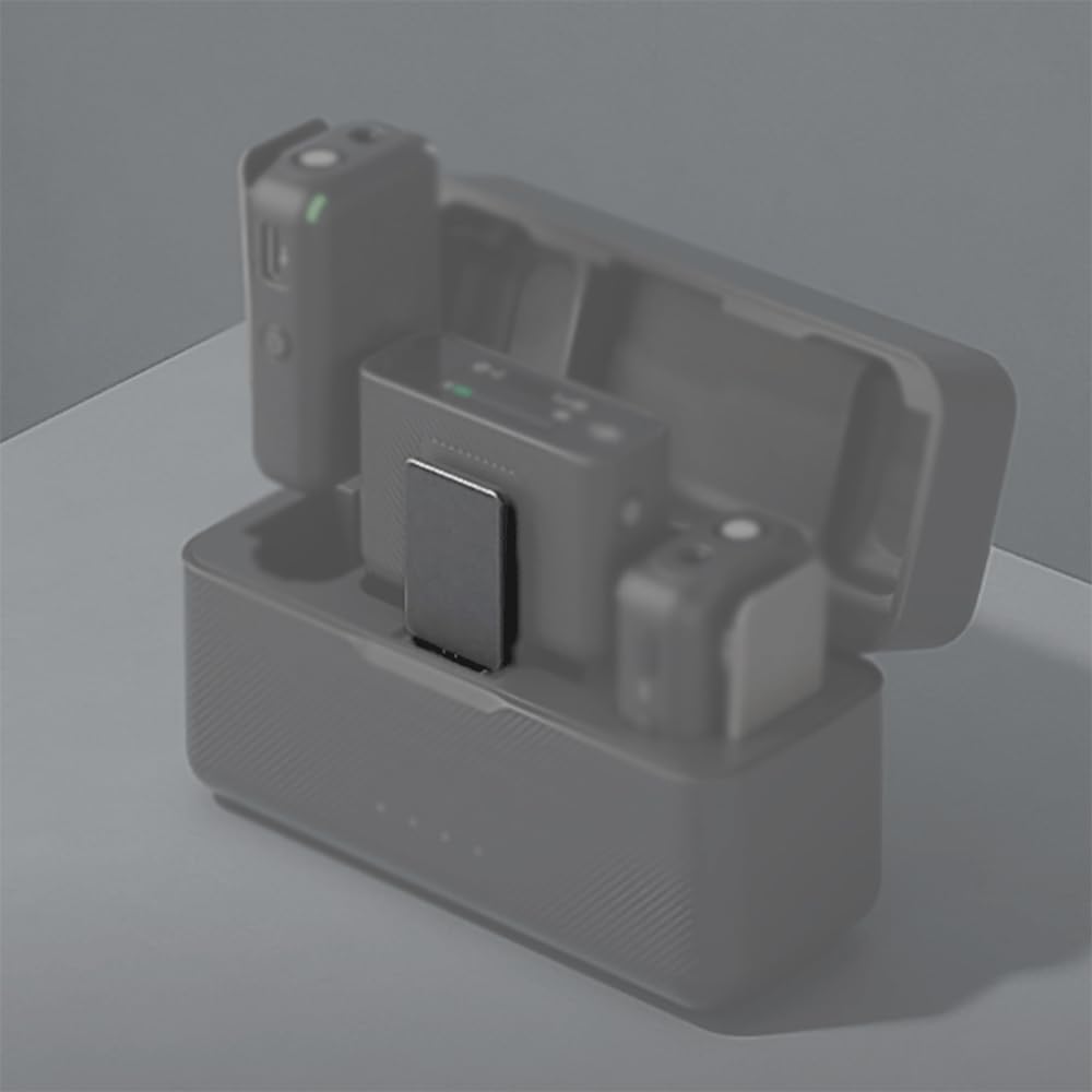 Original Mic Hot Shoe Adapter, Compatibility with DJI Mic, The Receiver Can Be Attached to The Camera's Hot or Cold Shoe