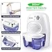 SEAVON Electric Dehumidifiers for Home, 2200 Cubic Feet (205 sq ft) Portable and Compact 16 oz Capacity Quiet Dehumidifiers for Basements, Bedroom, Bathroom, RV, Laundry Room, Closet, Auto Shut Off