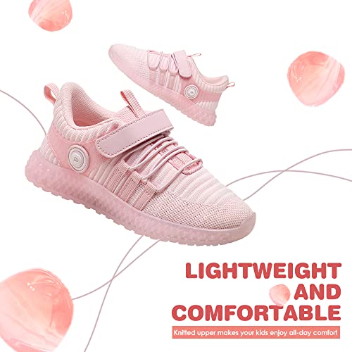 Dream Pairs Boys Girls Tennis Running Shoes Kids Athletic Sneakers Lightweight Breathable Sdrs223K 3 Little Kid Pink #TOP3