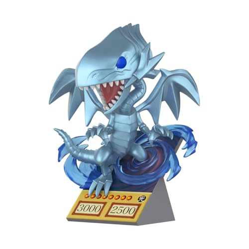 Image of Funko Pop! Premium: Yu-Gi-Oh - Blue-Eyes White Dragon (Card) - Collectable Vinyl Figure - Gift Idea - Official Merchandise - Toys for Kids & Adults