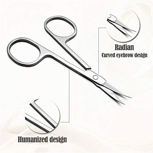 Kitchen Scissors Stainless Steel ManicurCutter Eyebrow Scissor Eyebrow Trimmer Eyebrow Eyelashes Nose Hair Scissor