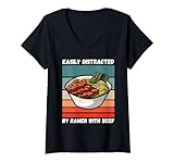 Vintage Easily Distracted By Ramen With Beef