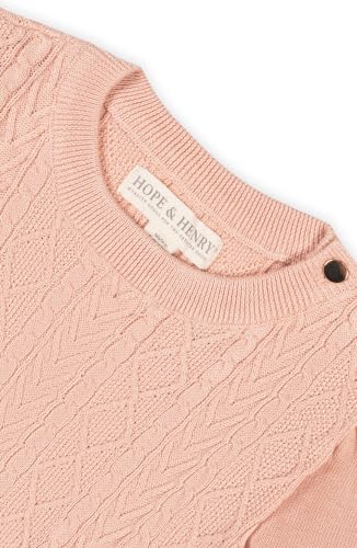 Image of Hope & Henry Girls' Milano Tipped Sweater Dress