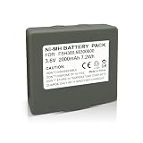 Hetronic Batteria di ricambio NI-MH compatibile con Hetronic 68300510 68300520 68300525 ABITRON KH68300520.A FBH300 Ergo Mini 68300600 68300900