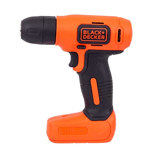 Furadeira e Parafusadeira 10mm à Batera Black Decker, Parafusadeira Ideal para Montagem de Móveis, F