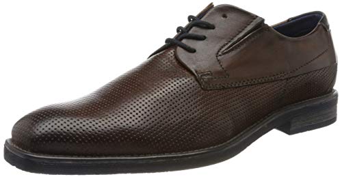 Bugatti Men's Derby Lace-Up, Brown 6000, 9