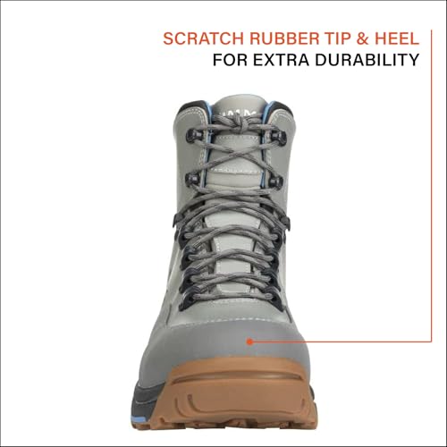 Product Image 3: Simms FreeSalt Wading Boots for Men and Women - Rugged Saltwater Fishing Shoes for Coastal and Brackish-Water Expeditions - Cinder - 10