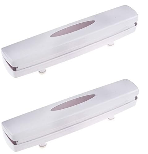 Kabalo Set Of 2 Cling Film Wrap Cutter Kitchen Foil Dispenser Storage Tool